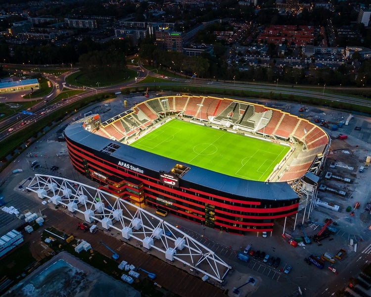 Dach Struktur AFAS Stadion