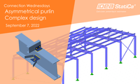 Connection Wednesdays - Asymmetrical purlin – Complex design