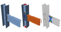 IDEA StatiCa step-by-step tutorial on designing and performing seismic code-check of a steel joint using Capacity design analysis. Structural design of welded and bolted steel connections.