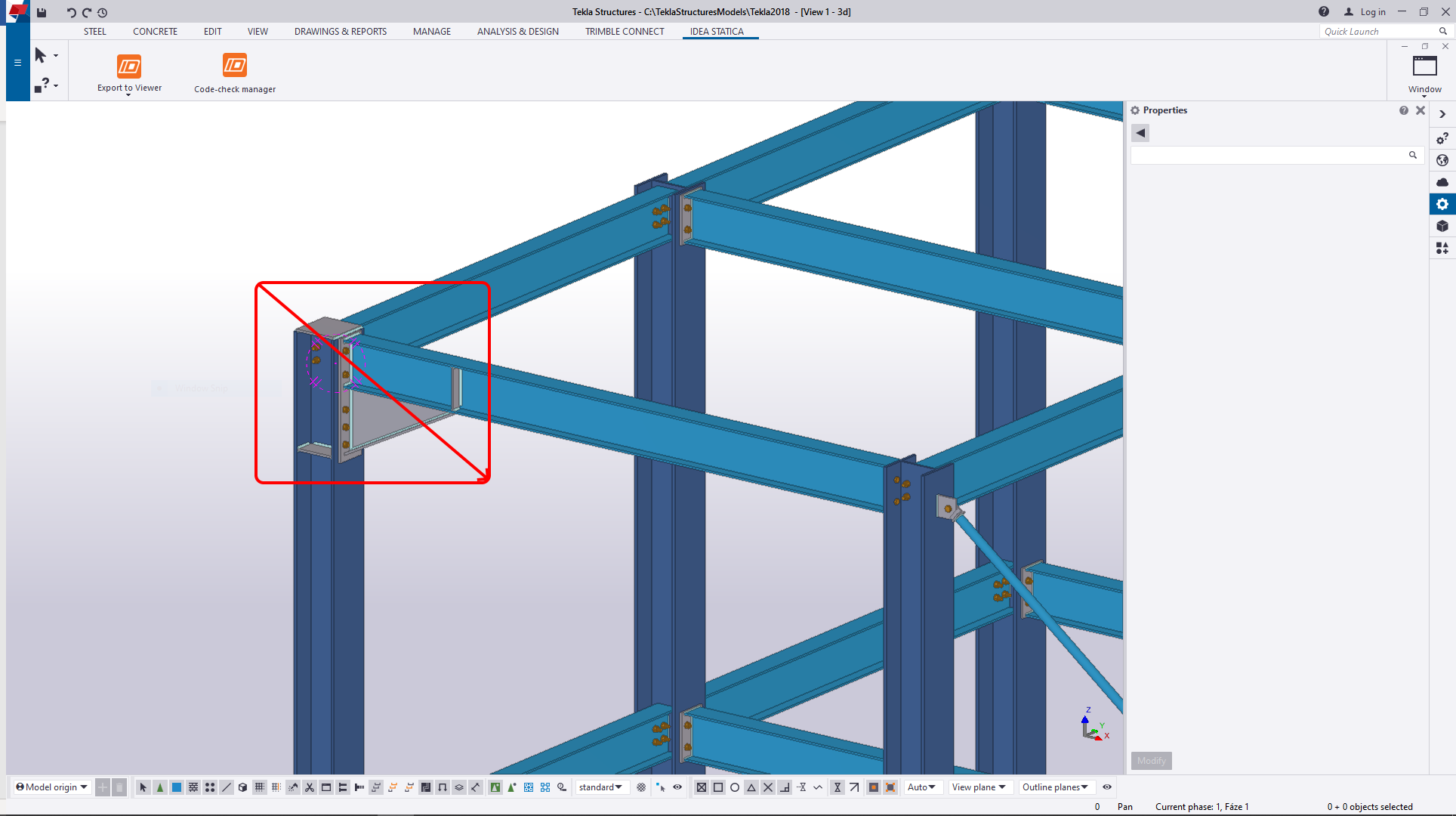 IDEA StatiCa Viewer for Tekla Structures