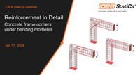 Reinforcement in Detail - Concrete frame corners under bending moments