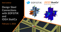 Design Steel Connections with SOFiSTiK and IDEA StatiCa