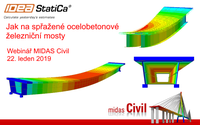 Midas Civil - Jak na spřažené ocelobetonové železniční mosty