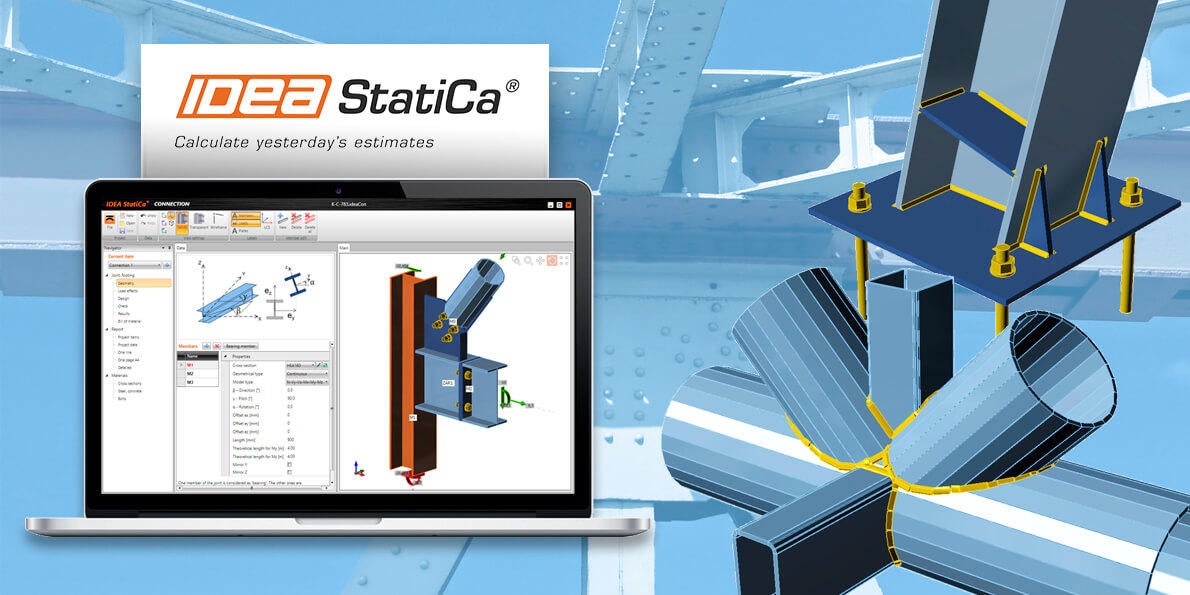 Combine Tekla Structures and IDEA StatiCa for Truly Constructible Complex Connection Design