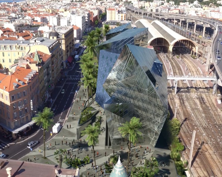 Studio Libeskind – redevelopment of the main station in Nice