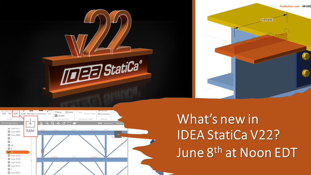 What's new in IDEA StatiCa 22.0? - US