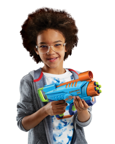 Blaster Nerf à partir de 6 ans