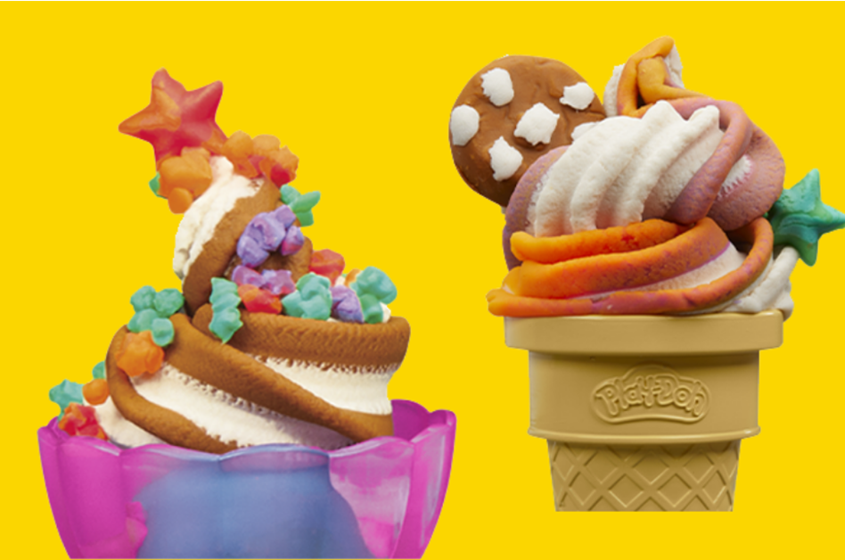 Rainbow Ice Cream Banner