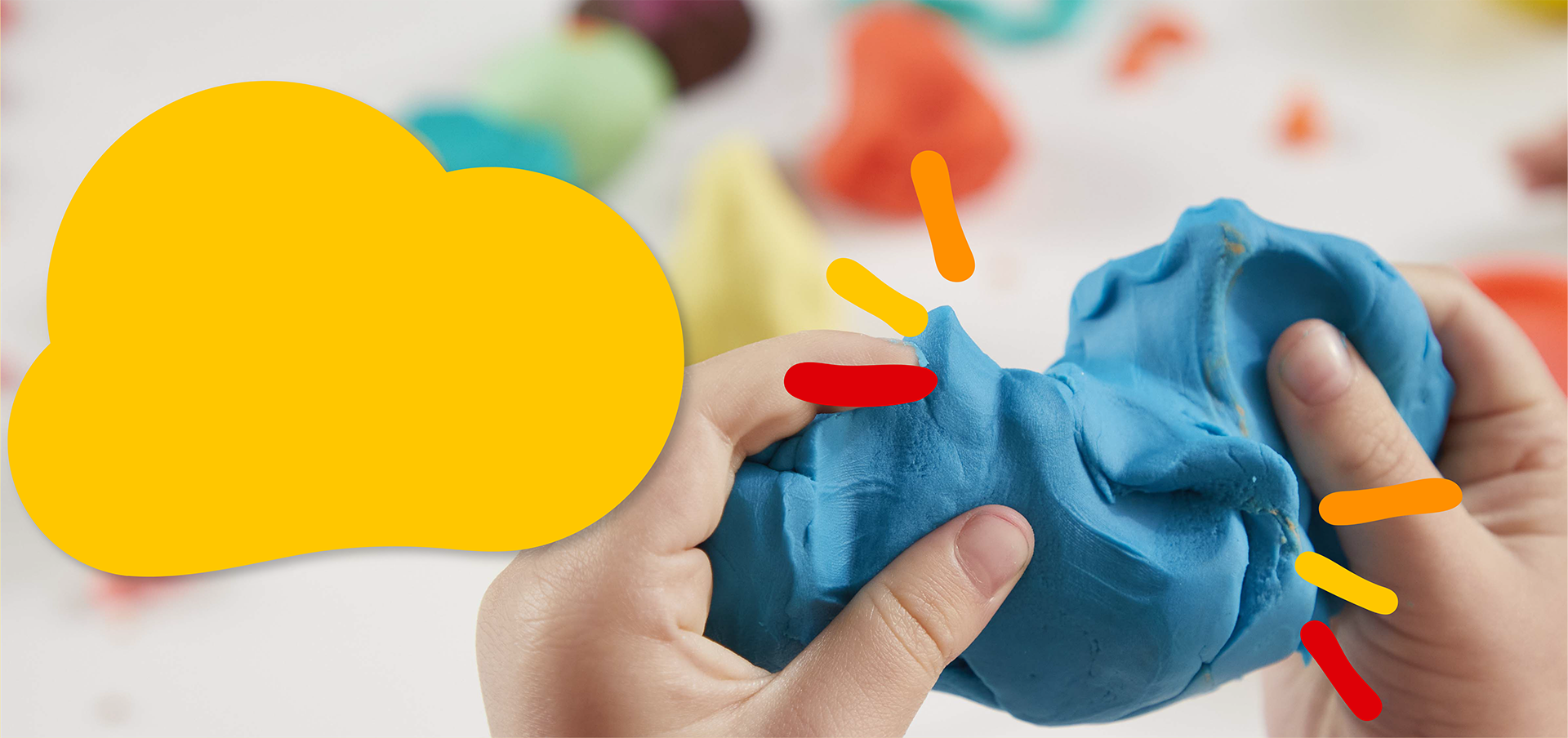 Play-Doh Claw Banner