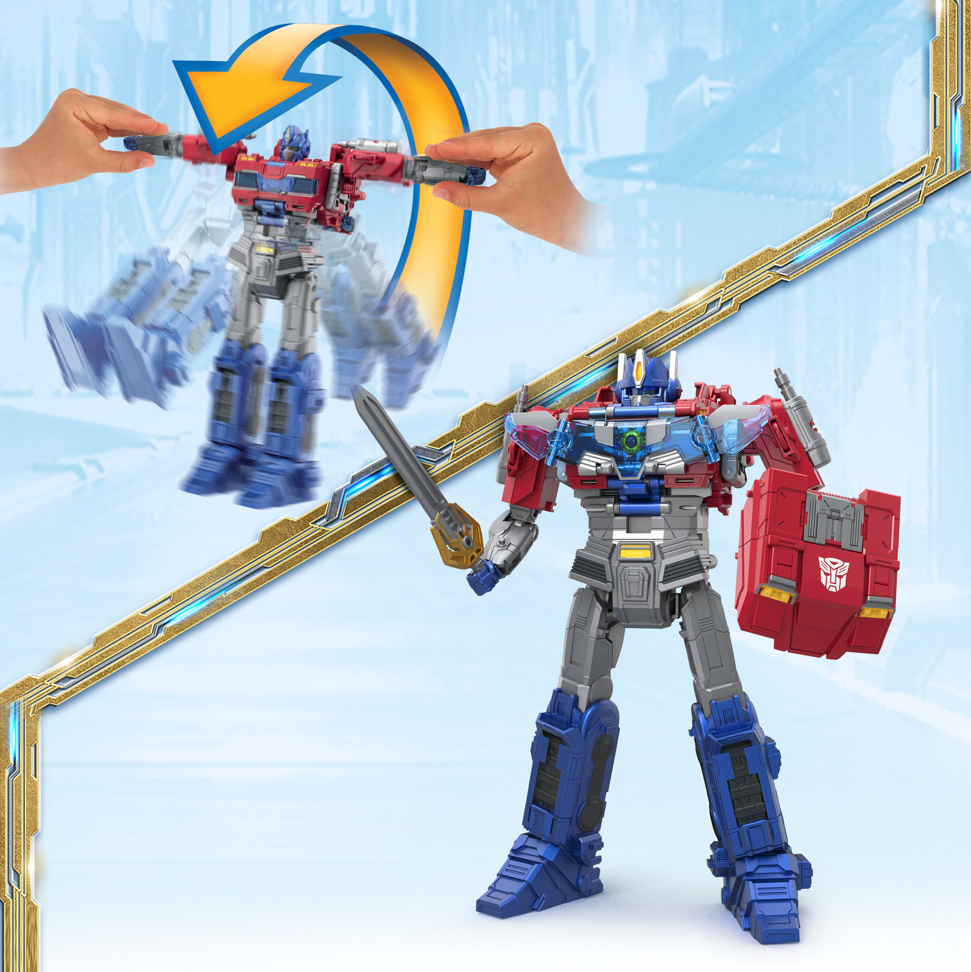 Optimus Prime to Ultimate Optimus Prime