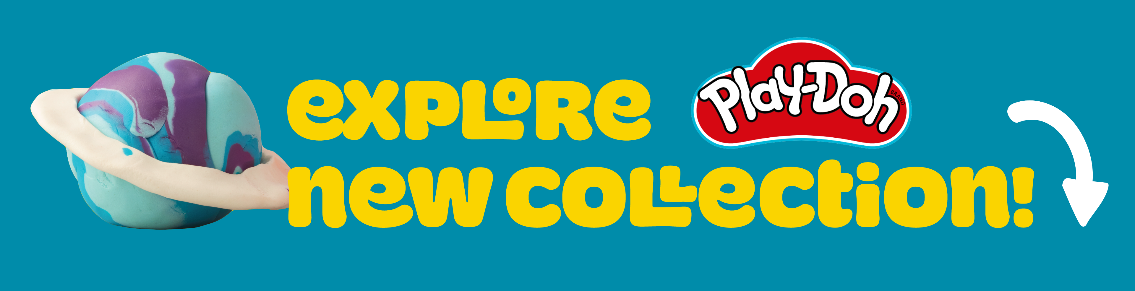 Play-Doh collection banner