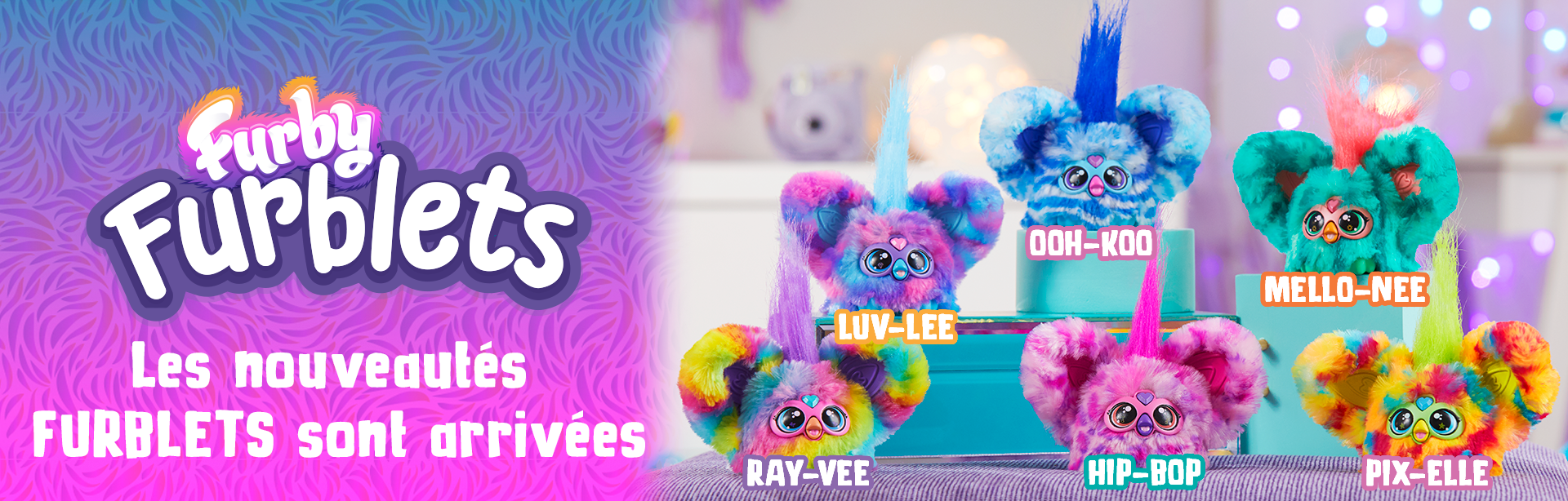 Furby Homepage Banner