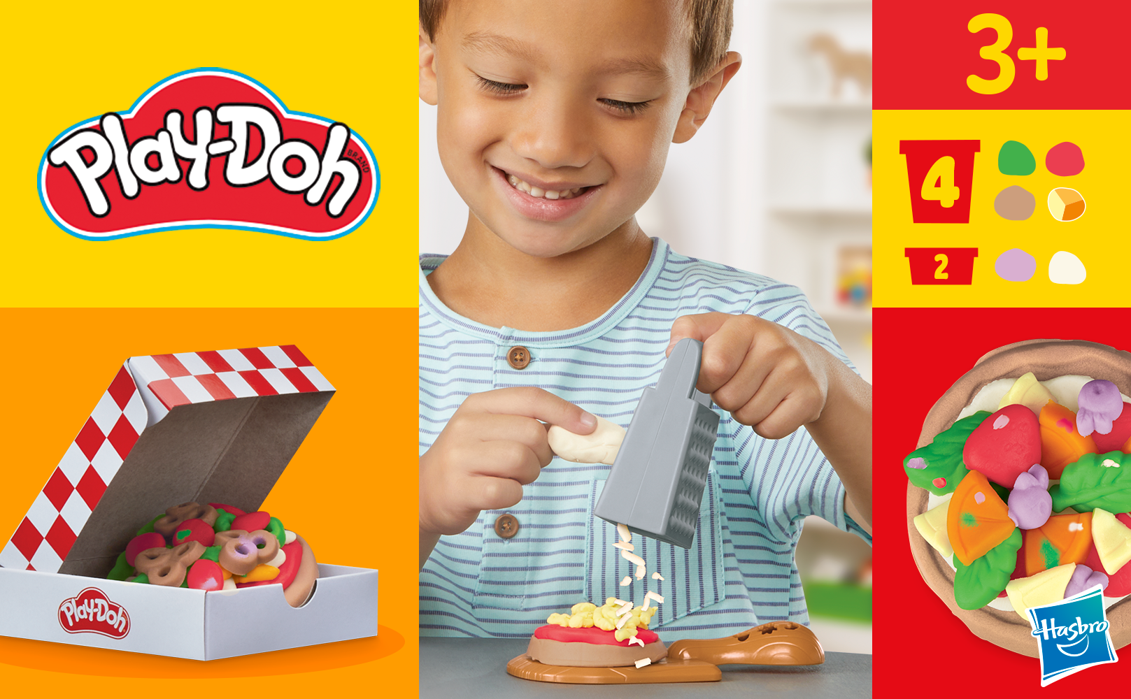 Playdoh Pizza Oven playset Banner