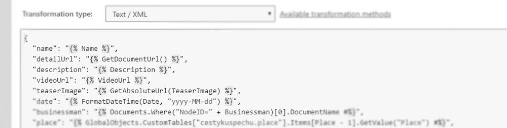 Create JSON API endpoints in the Kentico Portal Engine