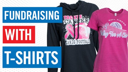 webinar on using t-shirts for fundraising