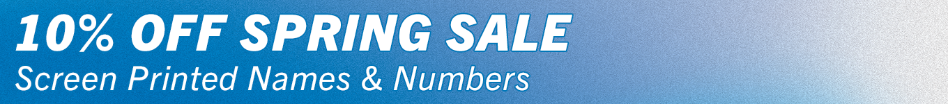 Spring names and numbers sale