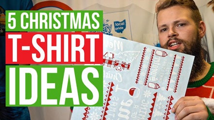 5 Christmas t-shirt ideas video