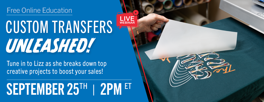 webinar for custom transfers unleashed