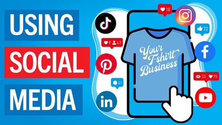 social media tips for your t-shirt business webinar