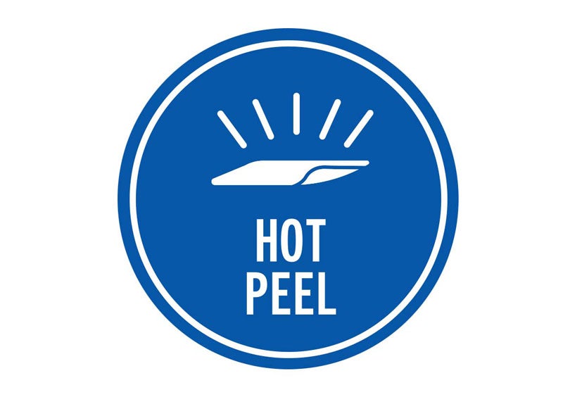 hot peel transfer