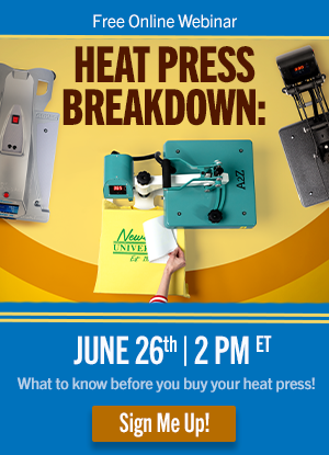 Heat press webinar