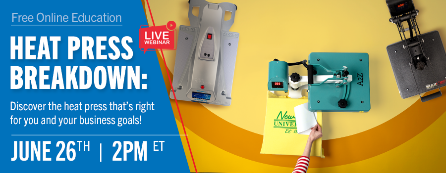 webinar for heat presses