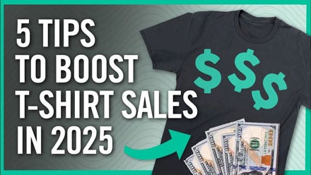 5 tips to grow your t-shirt business in 2025