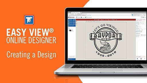 how to create a t-shirt design in Easy View