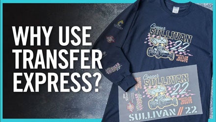 why use Transfer Express for your t-shirt printing