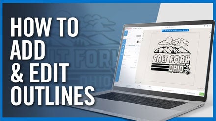 how to add and edit outlines in Easy View online designer