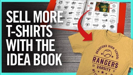 sell more custom printed apparel with the Marketing Kit