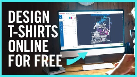 design t-shirts for free using Easy View online designer