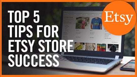top 5 tips for Etsy store success