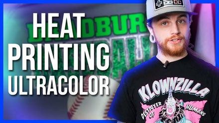 heat printing UltraColor transfers