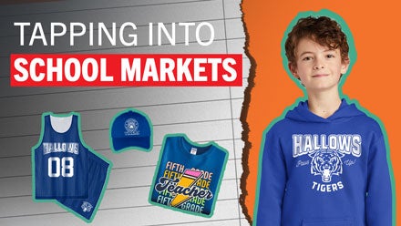 webinar on how to print apparel for schools