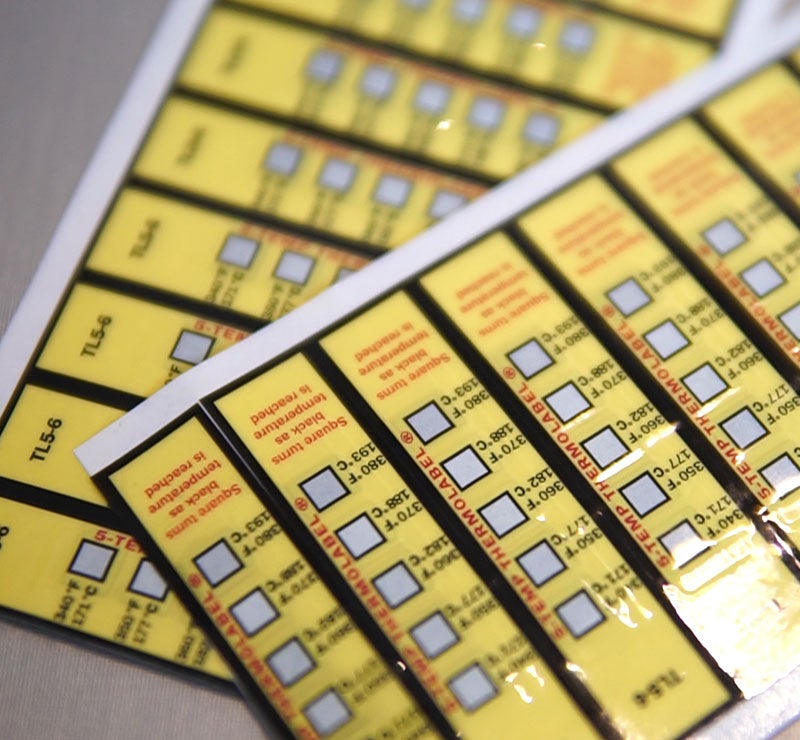 heat press temperature test kit