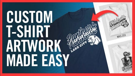 custom t-shirt artwork made easy