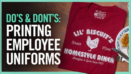 printing employee uniforms