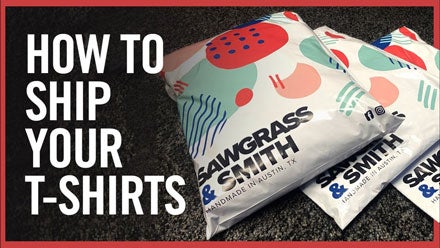 how to ship your printed t-shirt orders