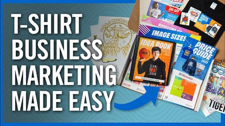 marketing kit for t-shirt business