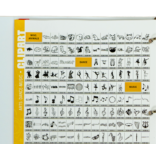 clipart catalog for t-shirt printing