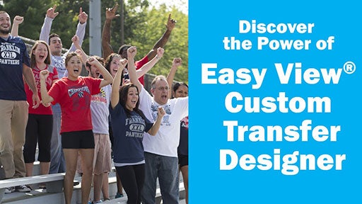 Easy View custom transfer designer