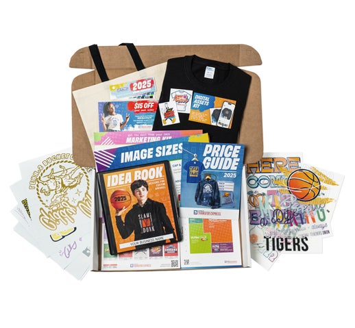 marketing kit for t-shirt business