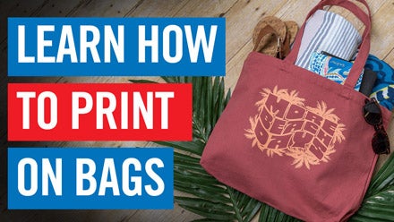 Learn how to print on bags webinar