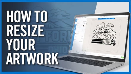 how to resize your artwork in Easy View