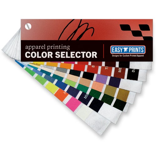 apparel printing Color Selector
