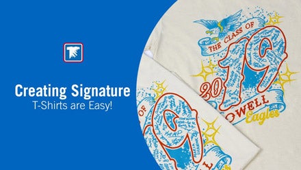 creating signature t-shirts