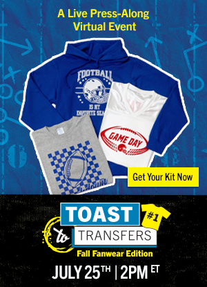 Toast to Transfers Fanwear kit