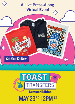 Toast to Transfers Summer Pressing Kit
