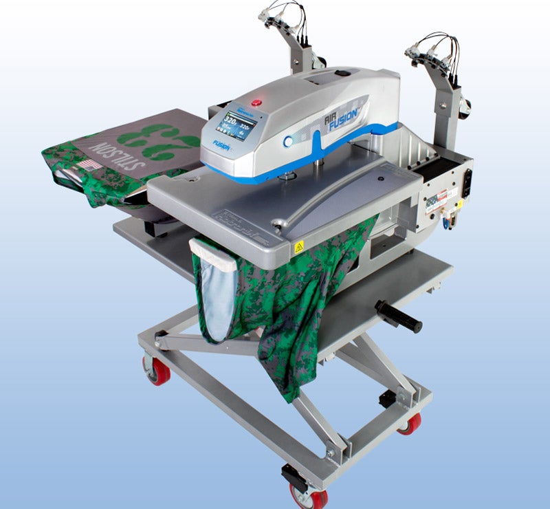 equipment cart with Dual Air Fusion